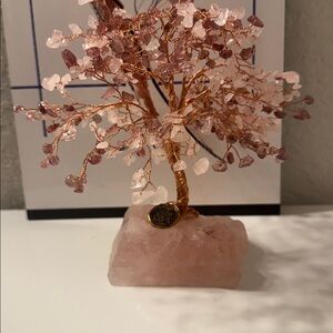 Pink Gemstone karma and luck  Decor